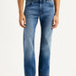 Men's 517 Blue Bootcut Fit Hyper Stretch Jeans - Front View