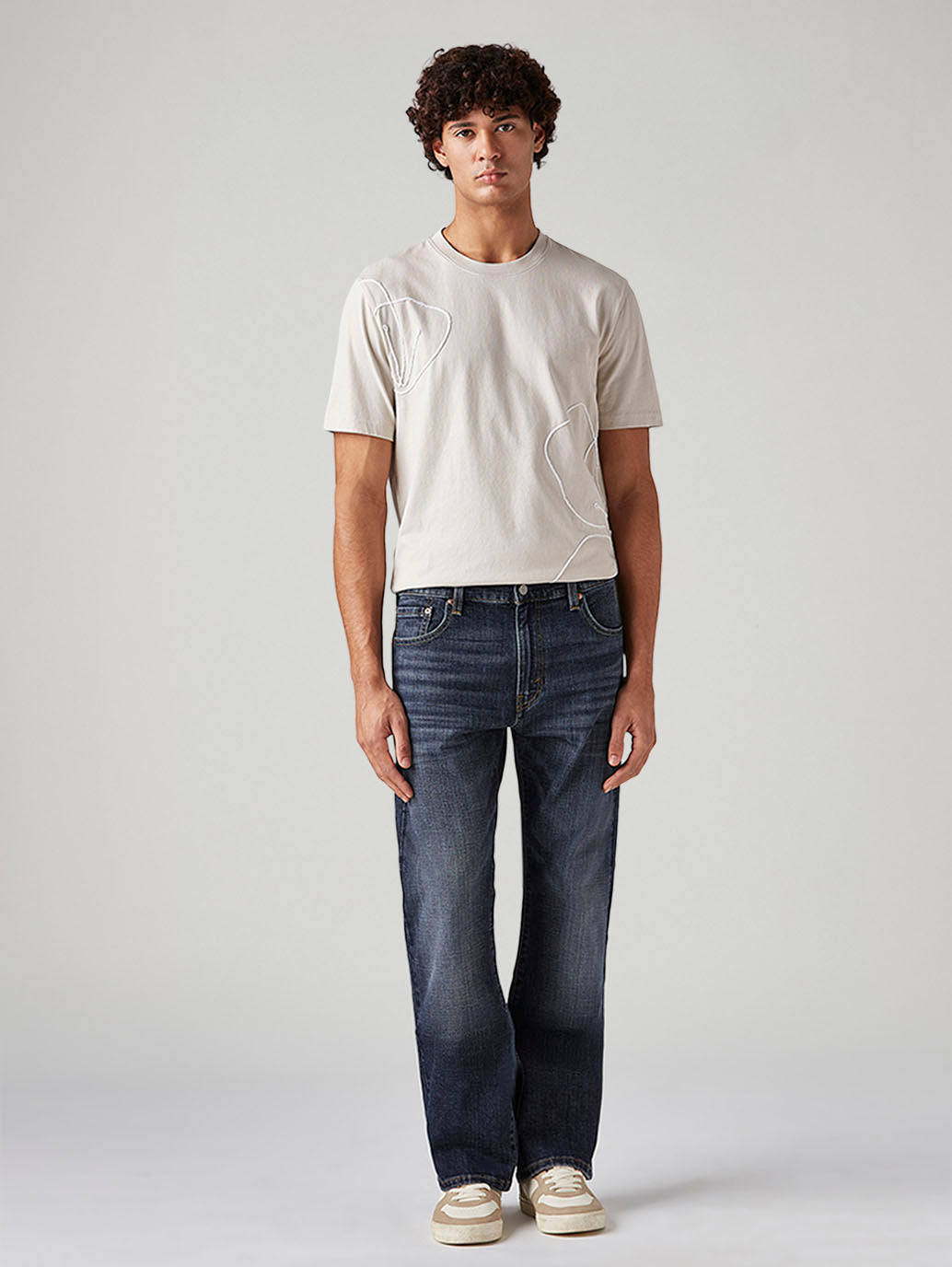 Men's 517 Med Indigo Bootcut Fit Mid Rise Jeans