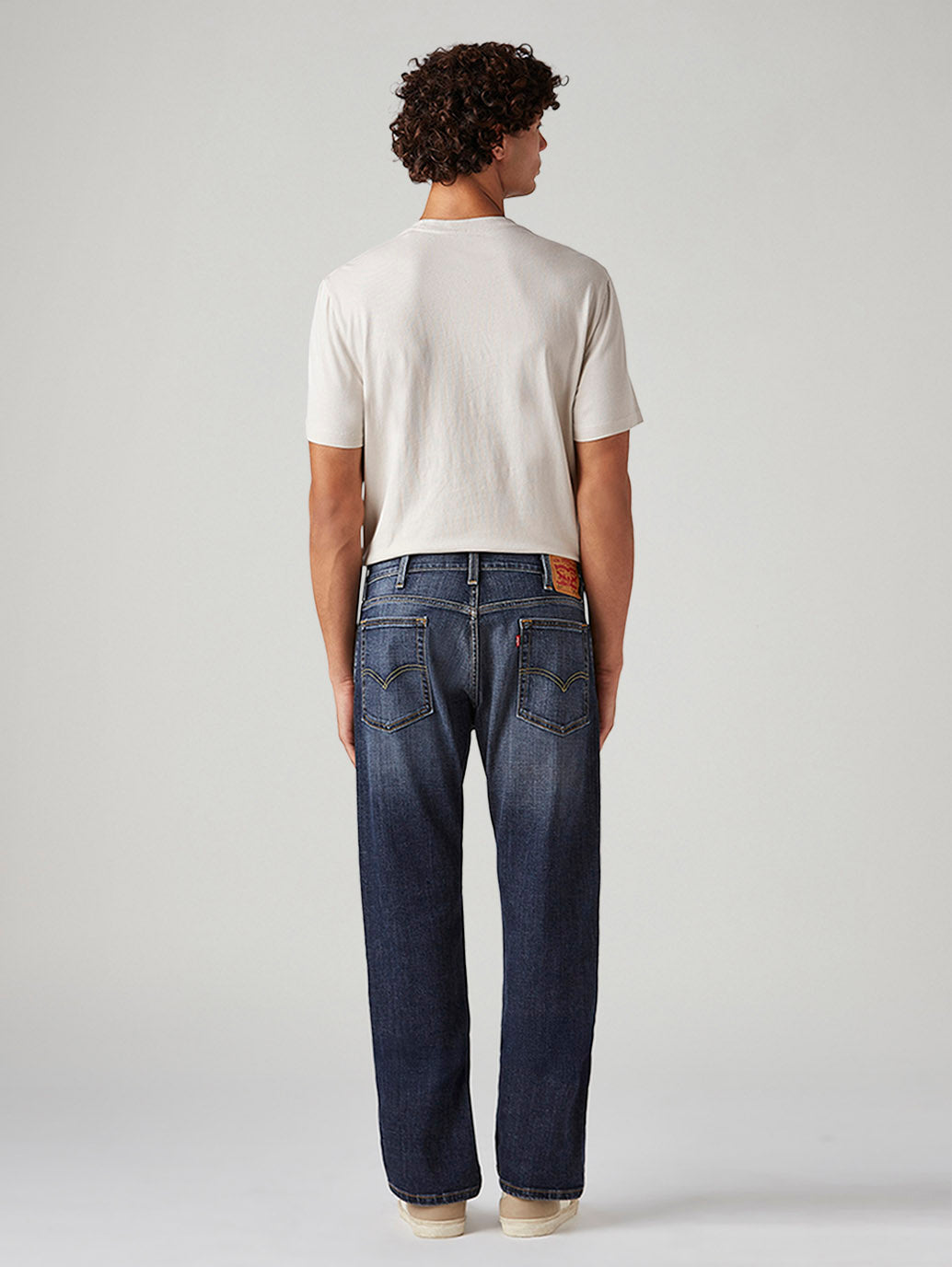 Men's 517 Med Indigo Bootcut Fit Mid Rise Jeans - Back View