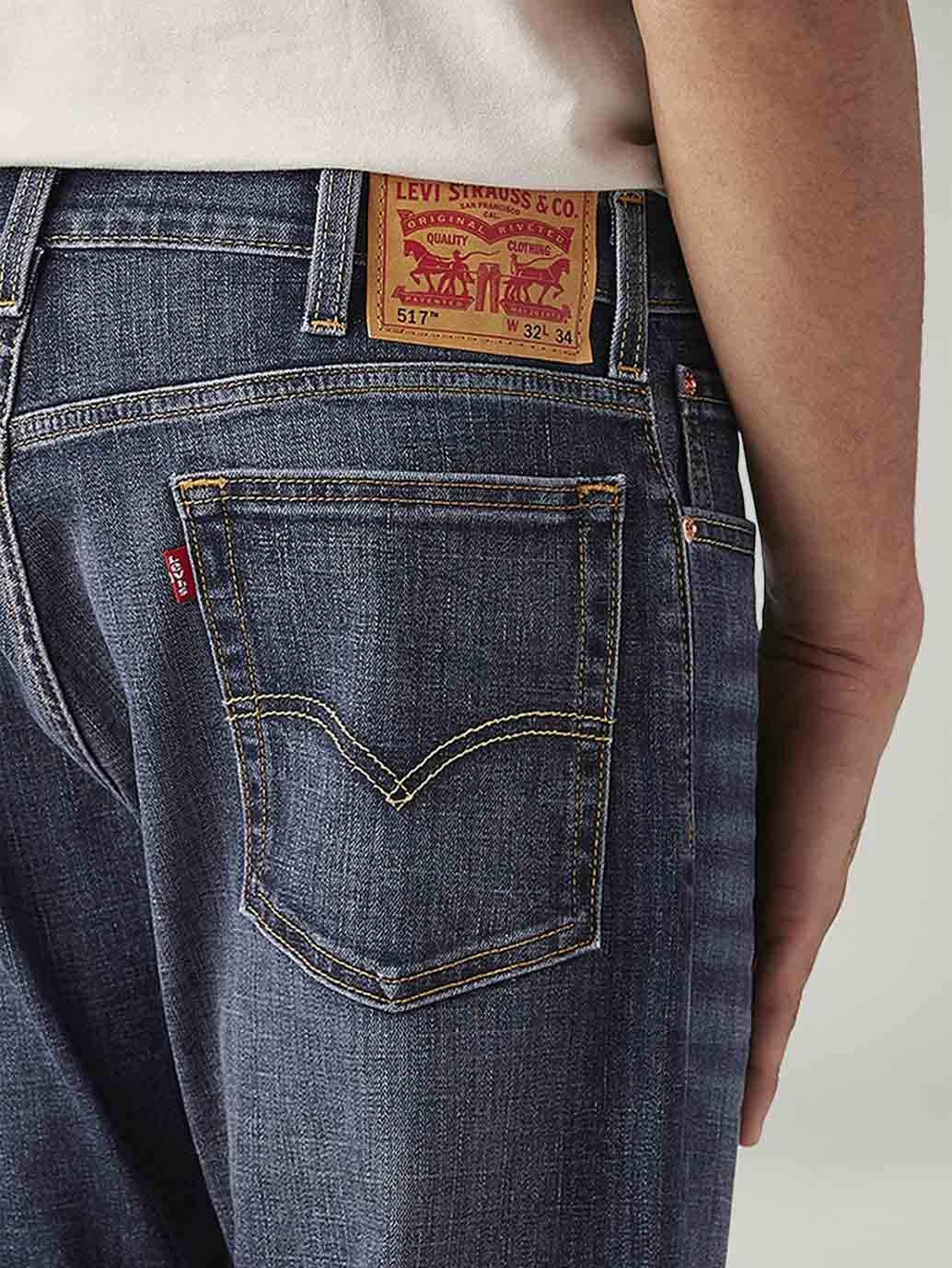 Men's 517 Med Indigo Bootcut Fit Mid Rise Jeans - Detail View