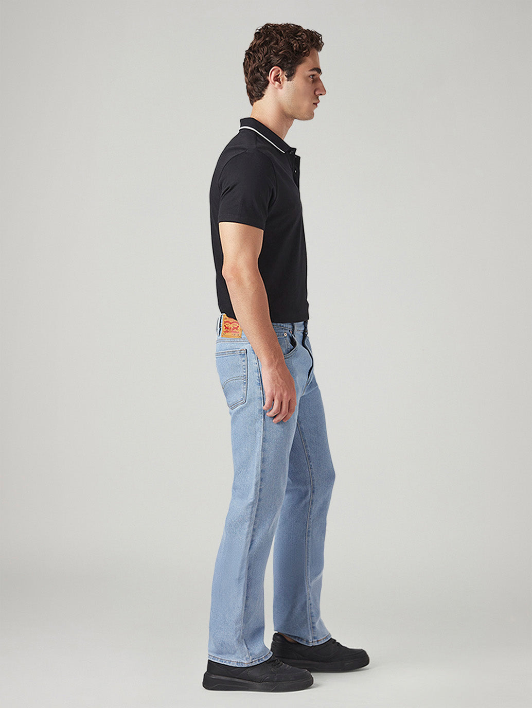 Mens 517 Mid rise Bootcut Fit Cotton Stretch Blend Jeans - 33d955bf-c799-44f1-8fba-61d127ece0d5 View