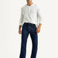 Men's 517 Dark Blue Bootcut Mid Rise Jeans - Styleshot View