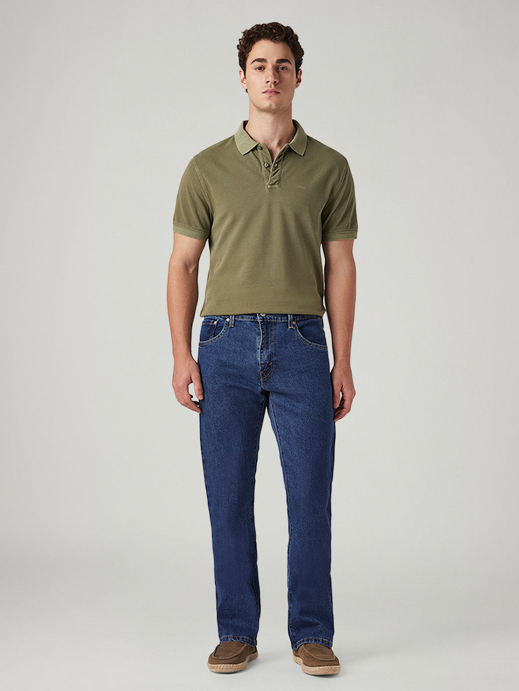 Mens 517 Mid rise Bootcut Fit Cotton Stretch Blend Jeans - b647eb3f-80e0-4019-a09d-91a82e7ce74b View