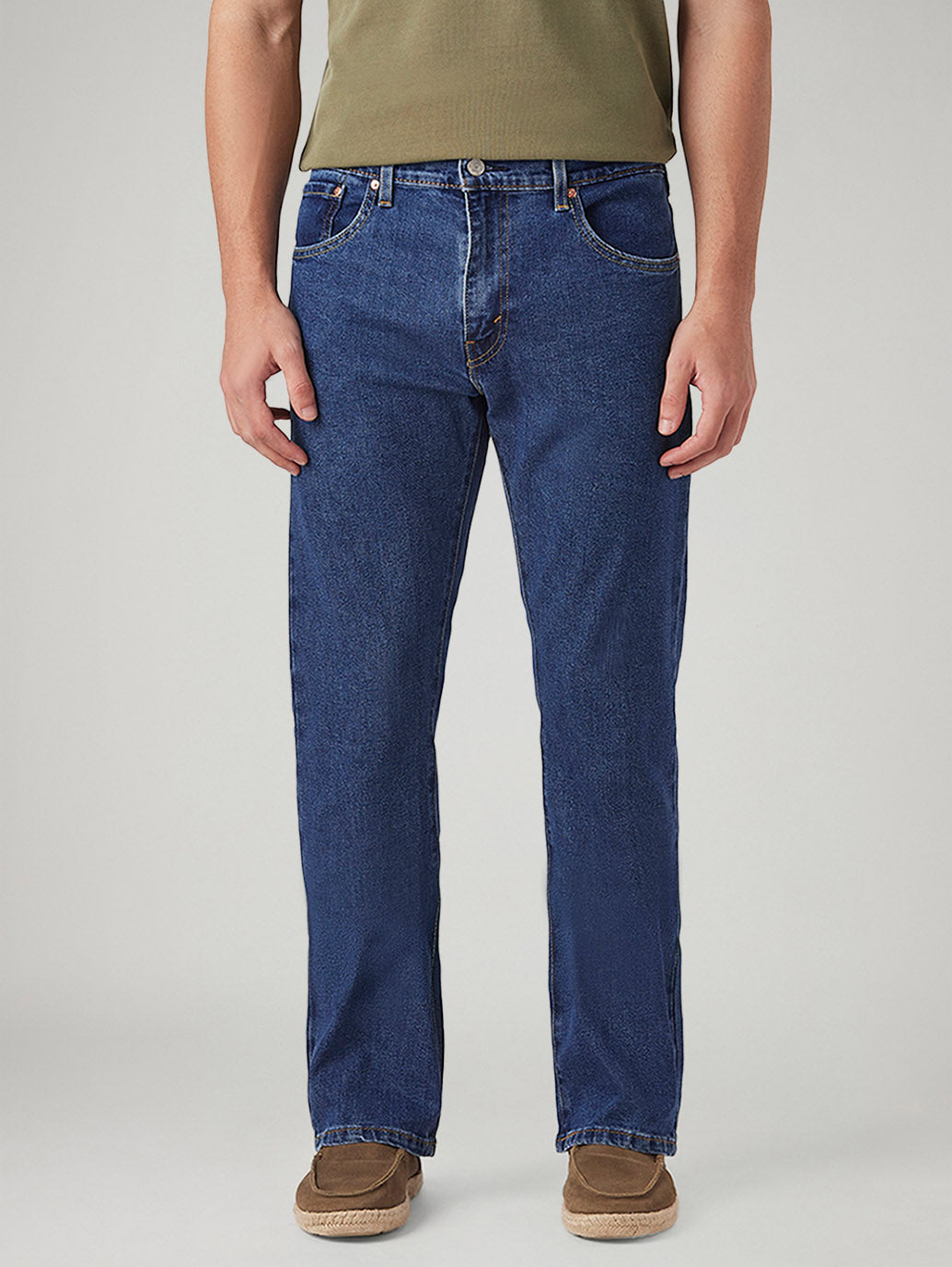 Mens 517 Mid rise Bootcut Fit Cotton Stretch Blend Jeans - b725a9a9-c397-4aa5-89d2-0fd56f5b7e11 View