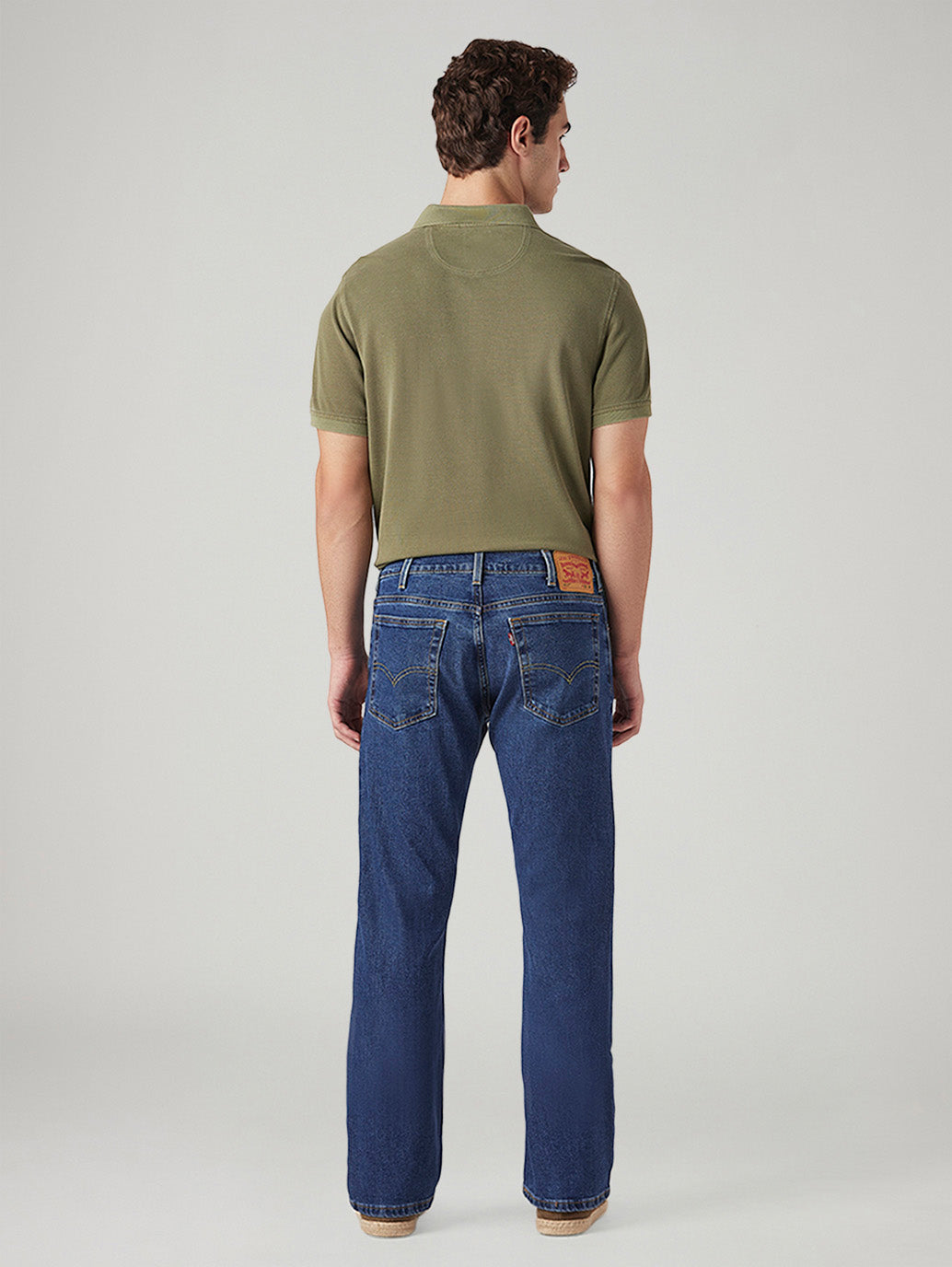 Mens 517 Mid rise Bootcut Fit Cotton Stretch Blend Jeans - 588e7ad6-36e9-4c8e-8302-9b84f376a086 View