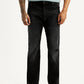 Men's 527 Black Bootcut Fit Hyper Stretch Jeans - Front View
