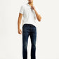 Men's 517 Dark Blue Bootcut Fit Mid Rise Selvedge Jeans - Styleshot View