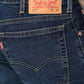 Men's 517 Dark Blue Bootcut Fit Mid Rise Jeans - 163820122 View