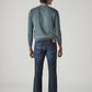 Men's 517 Dark Indigo Bootcut Fit Mid Rise Jeans - Back View