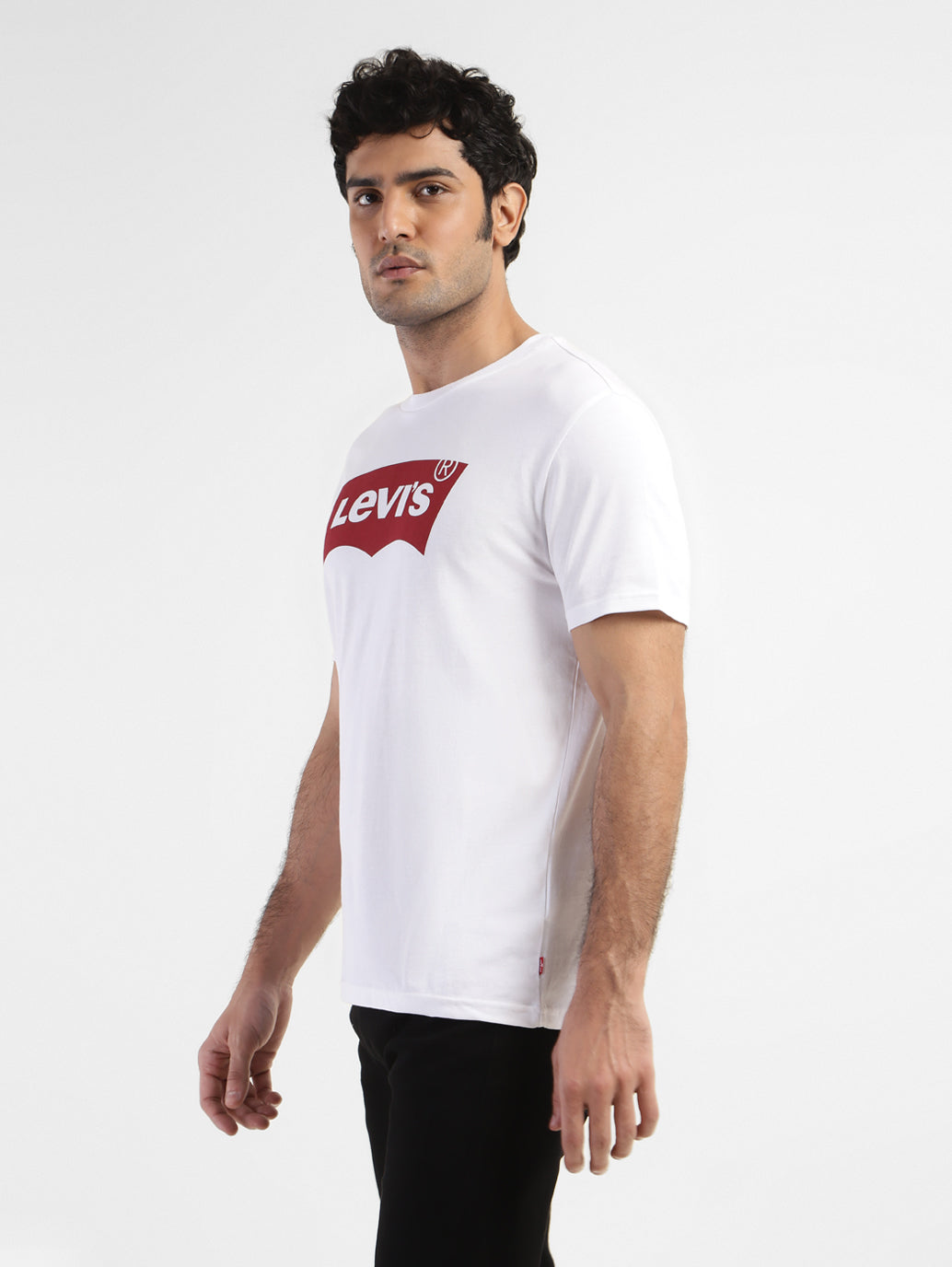 Men's Brand Logo Crew Neck T-shirt - 028633fb-9ea9-4c10-9dc2-84235177a3e7 View