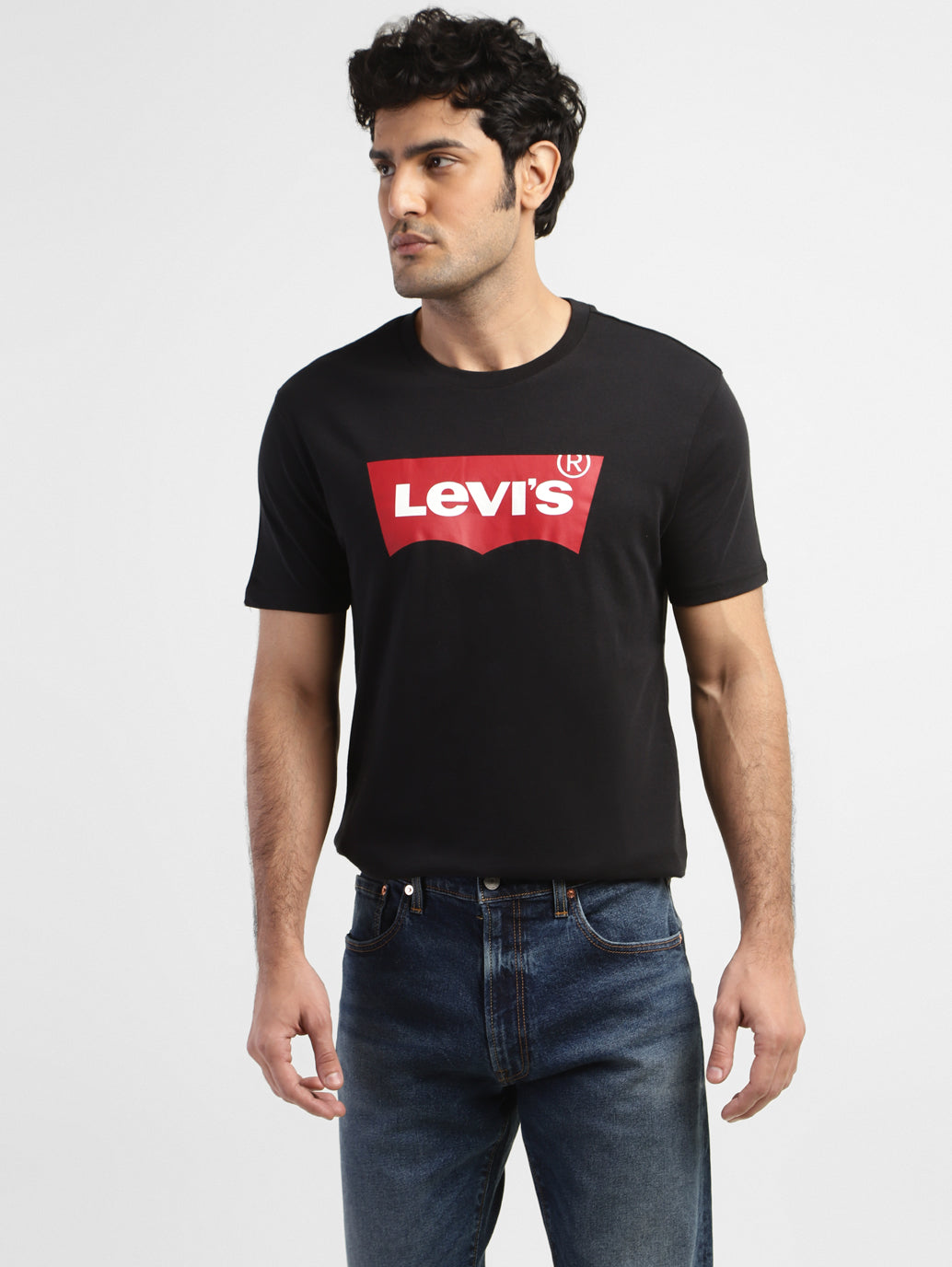 Men's Brand Logo Crew Neck T-shirt