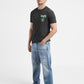 Men's Grey Printed Crew Neck T Shirt - 6b2d1f5a-825c-453d-9a45-ceaa45910542 View