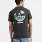 Men's Grey Printed Crew Neck T Shirt - be459028-6f39-4629-9469-8b97b5cbbc97 View