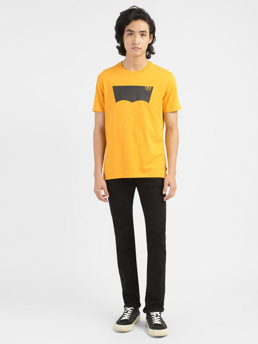 Men's Brand Logo Crew Neck T-shirt - fullstyle View