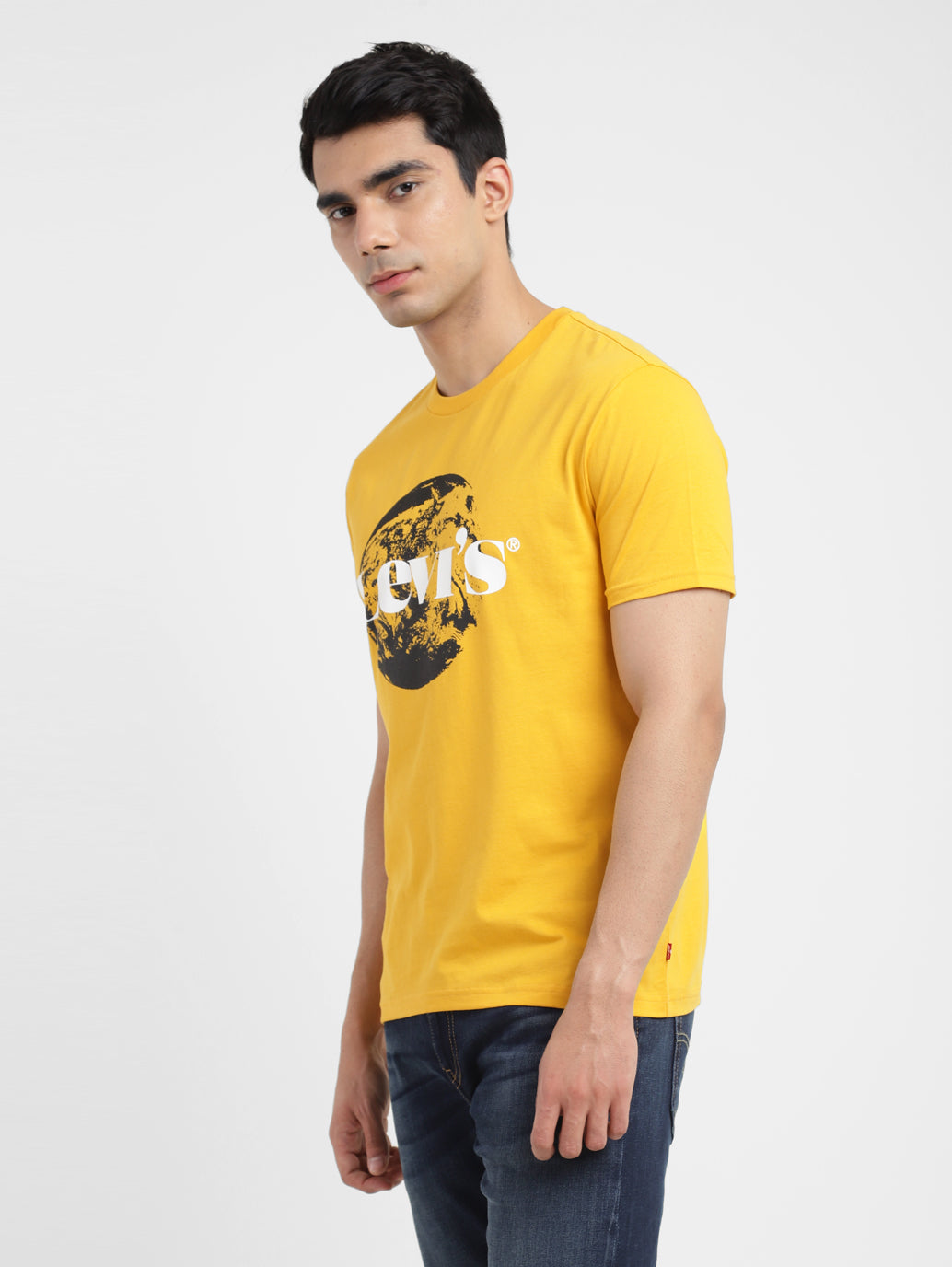 Men's Graphic Print Slim Fit T-shirt - a52cd14a-ad79-44a6-b7f6-026527f1d31a View