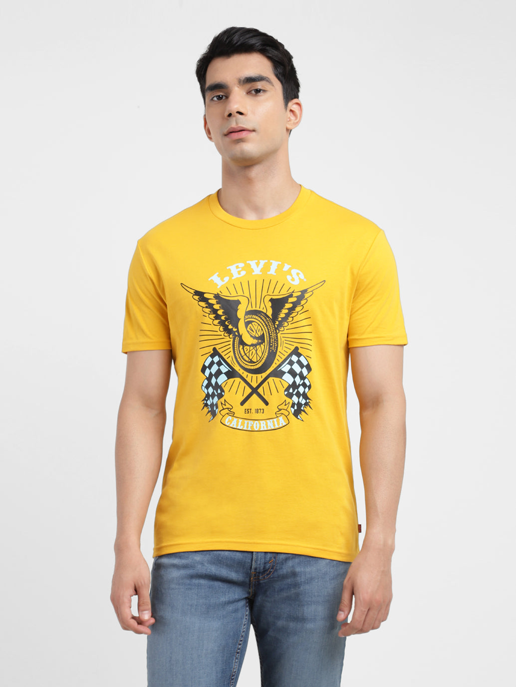 Men's Graphic Print Slim Fit T-shirt - 160ab123-06cb-4f29-899f-92d72cf06090 View