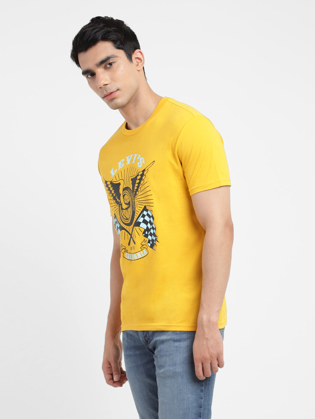Men's Graphic Print Slim Fit T-shirt - 55811039-c6b1-4319-81ba-a75516345724 View