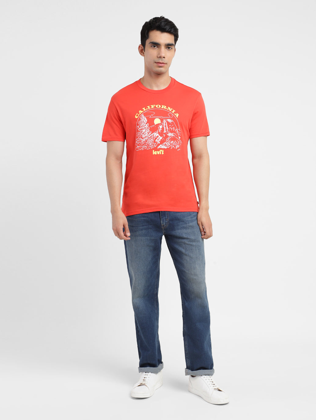 Men's Graphic Print Regular Fit T-shirt - 08cdbae3-fd80-4cff-bc2d-f3457268e6ae View