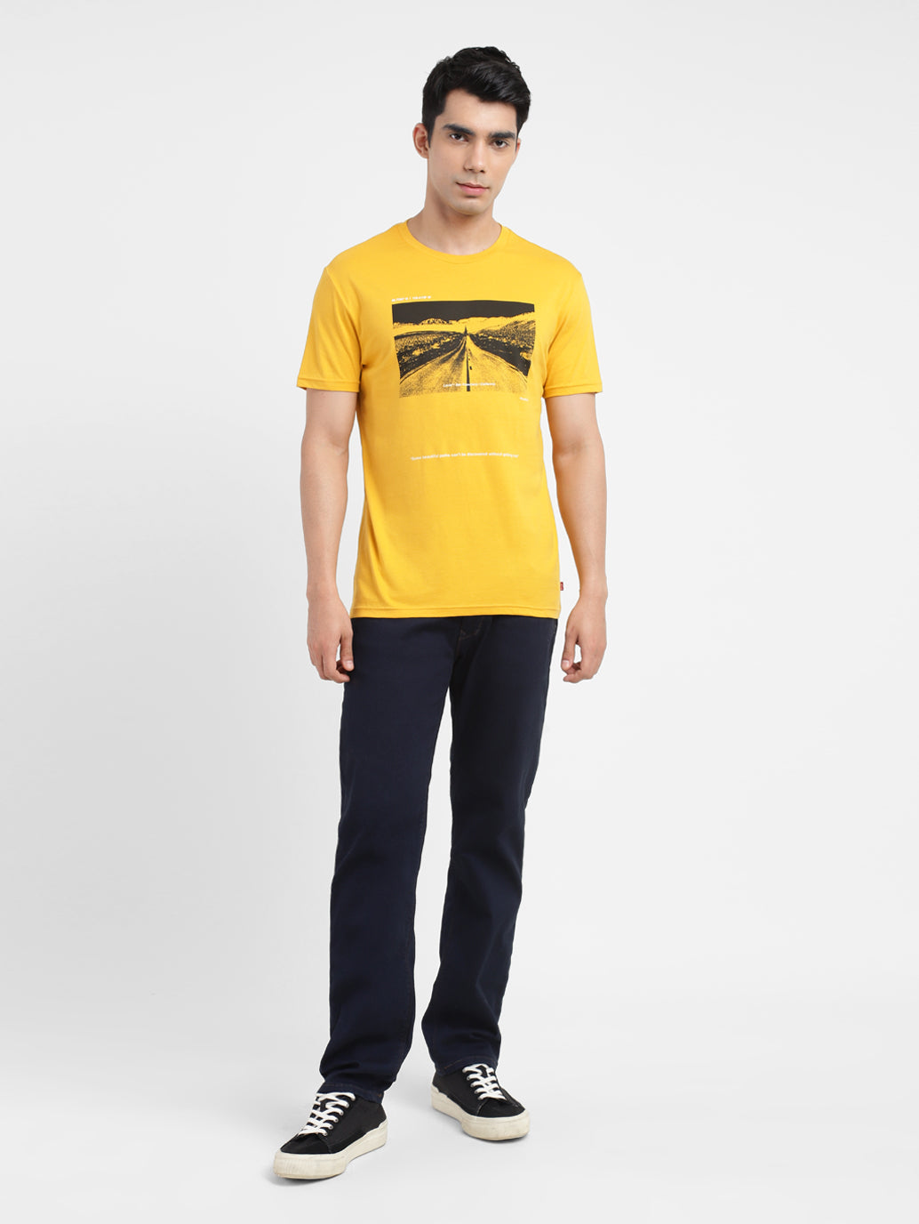 Men's Graphic Print Regular Fit T-shirt - f15c3b77-bbb8-45da-b74d-3329021d4aeb View