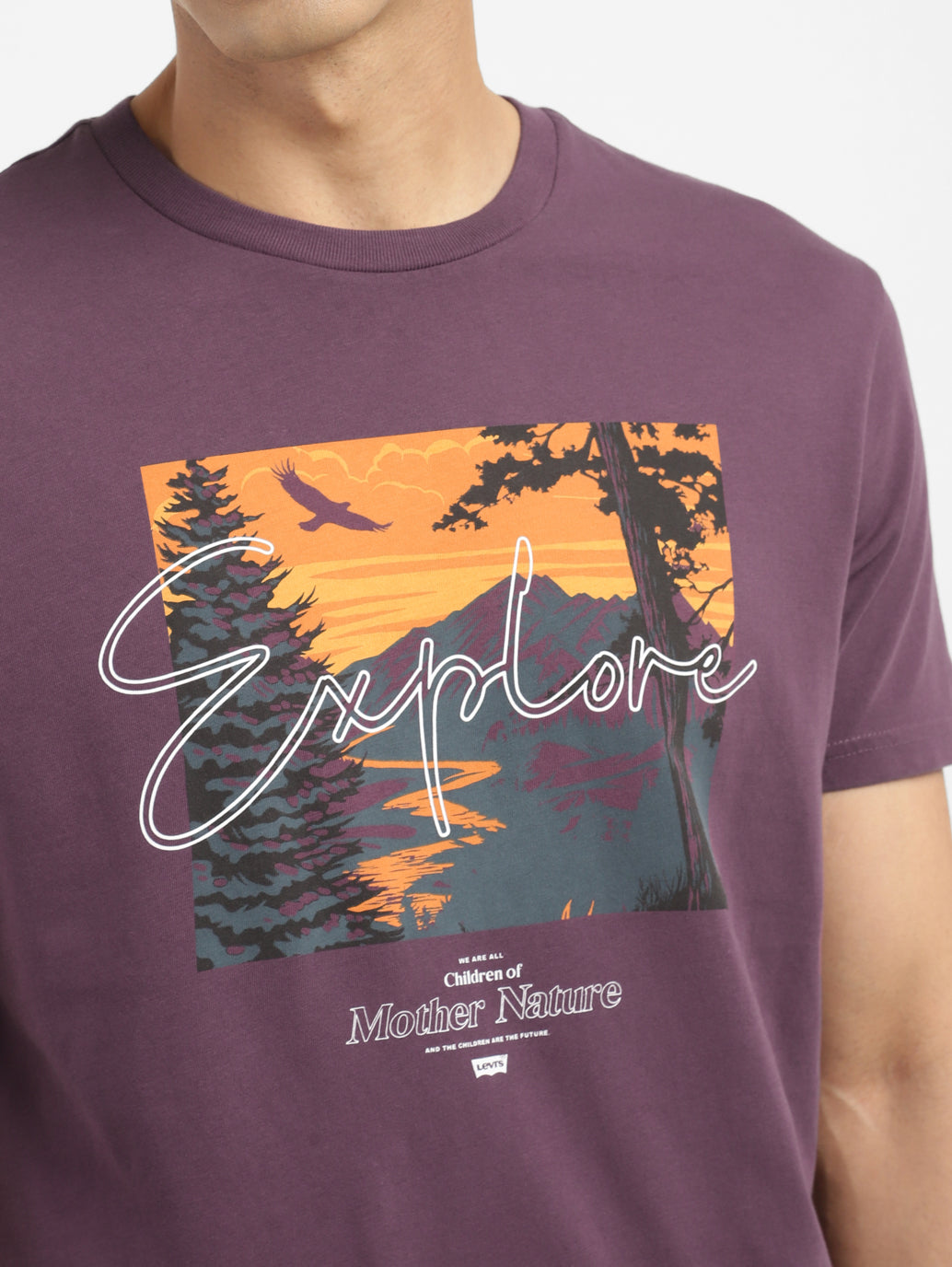Men's Graphic Crew Neck T-shirt - be465bdd-c5ac-4a29-b867-c5d57e295106 View