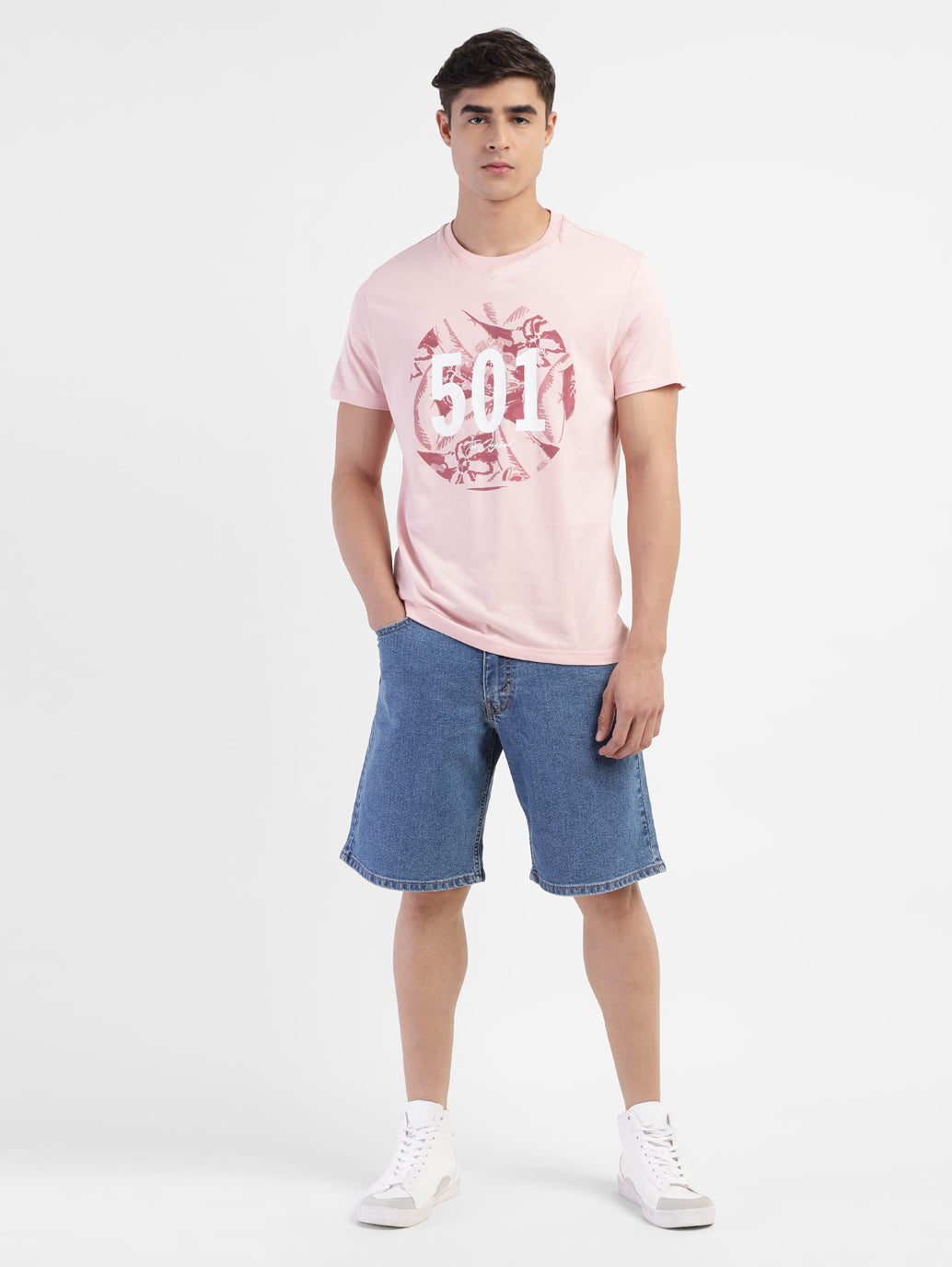 Men's Graphic Print Slim Fit T-shirt - f7dfc4b5-a4a9-463e-98b9-2b9372b6674e View