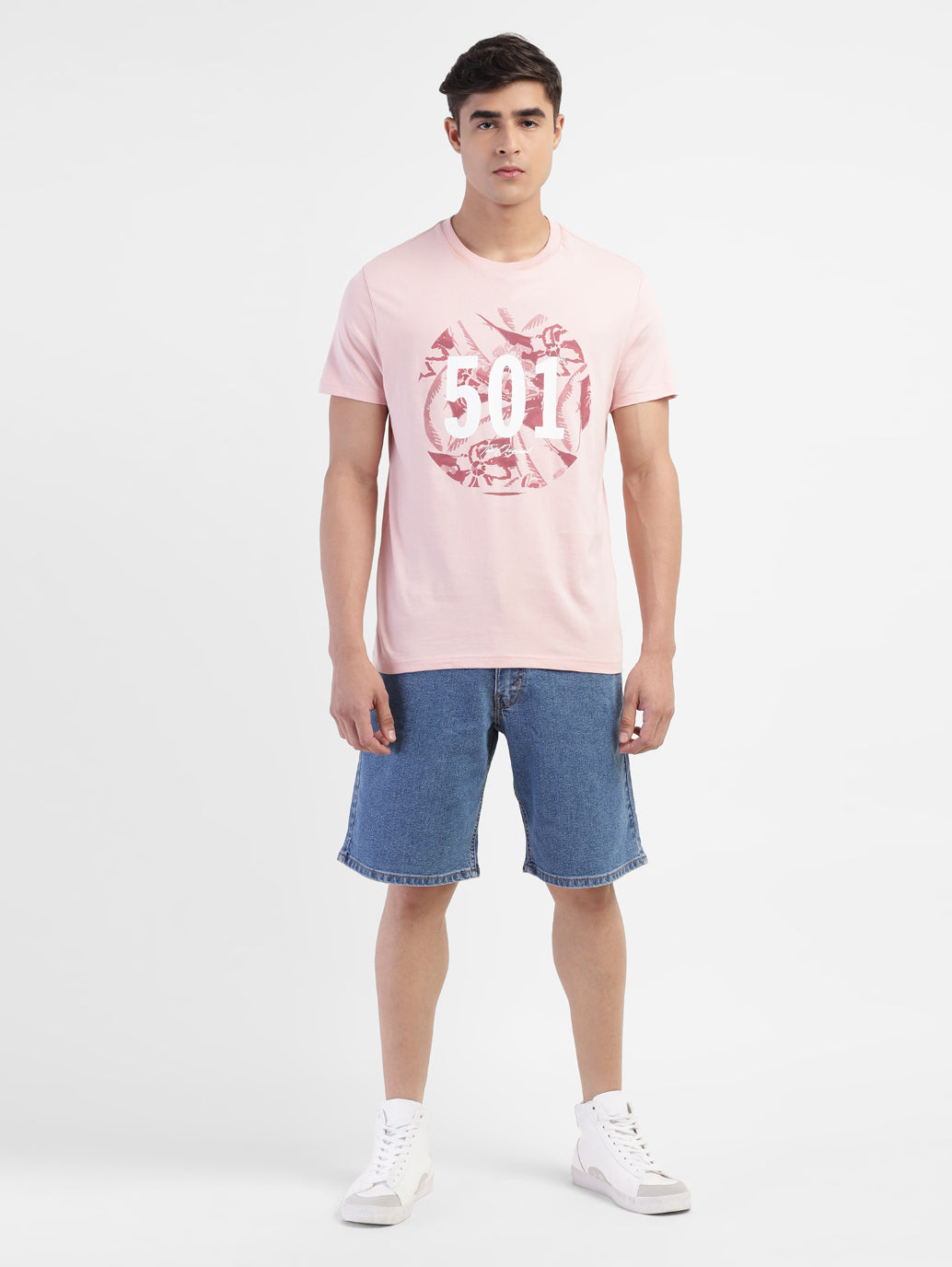 Men's Graphic Print Slim Fit T-shirt - c46958aa-6090-4b9d-96bc-77ac30e5814c View