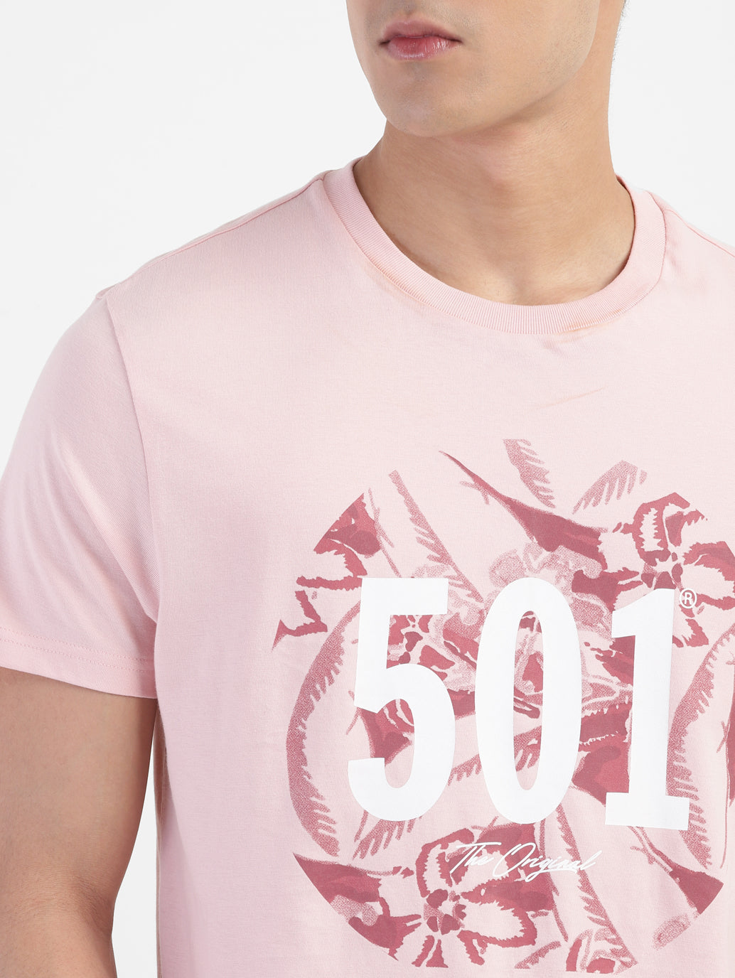 Men's Graphic Print Slim Fit T-shirt - 1bc5da86-2a4a-4868-8e95-a6c54f638f91 View