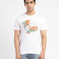 Men's Graphic Print Regular Fit T-shirt White - cc2217dd-54db-48b2-9115-183a2ecefca4 View