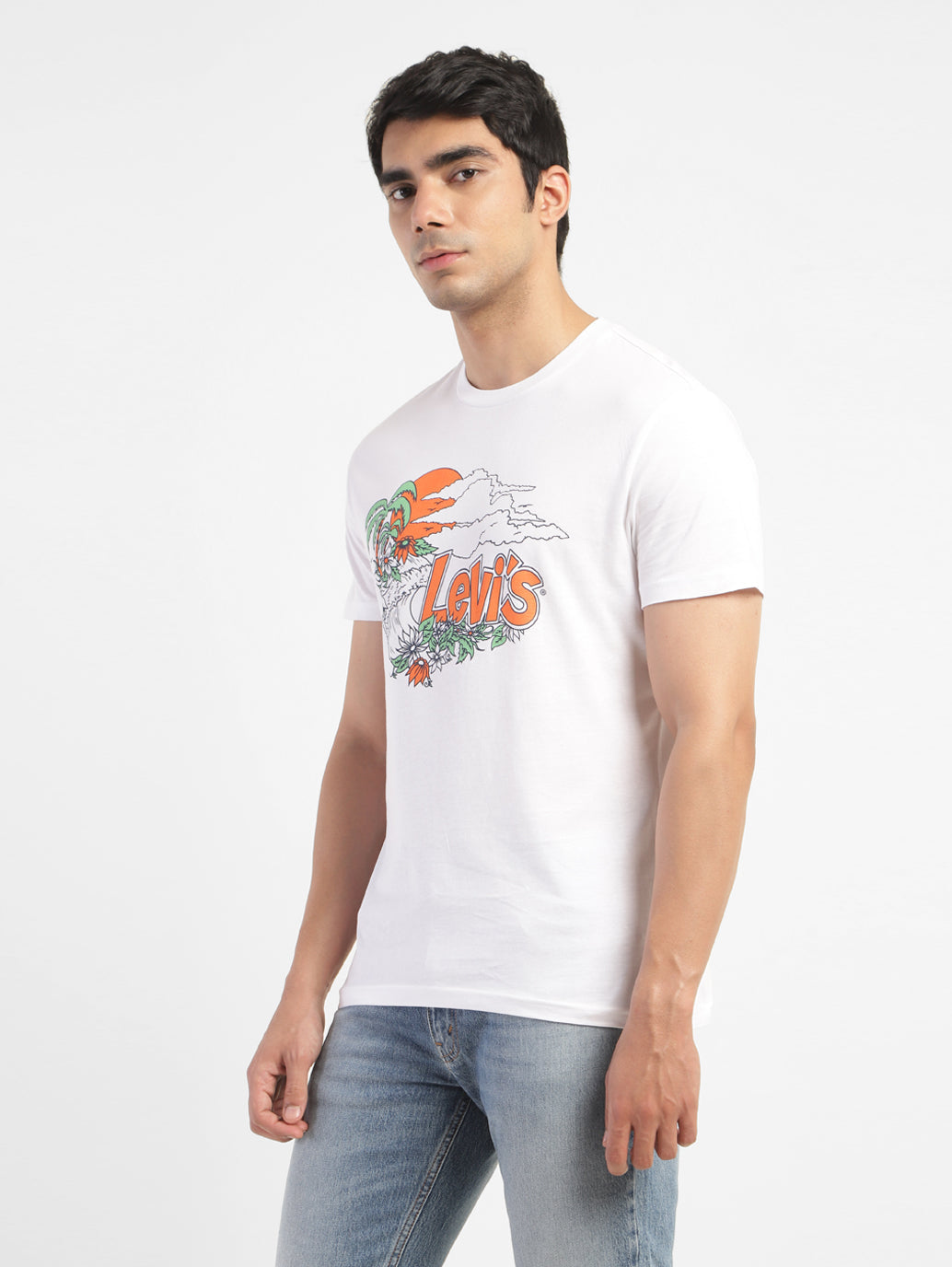 Men's Graphic Print Regular Fit T-shirt White - 978dff4d-7562-4f0d-8c77-053c6076118a View