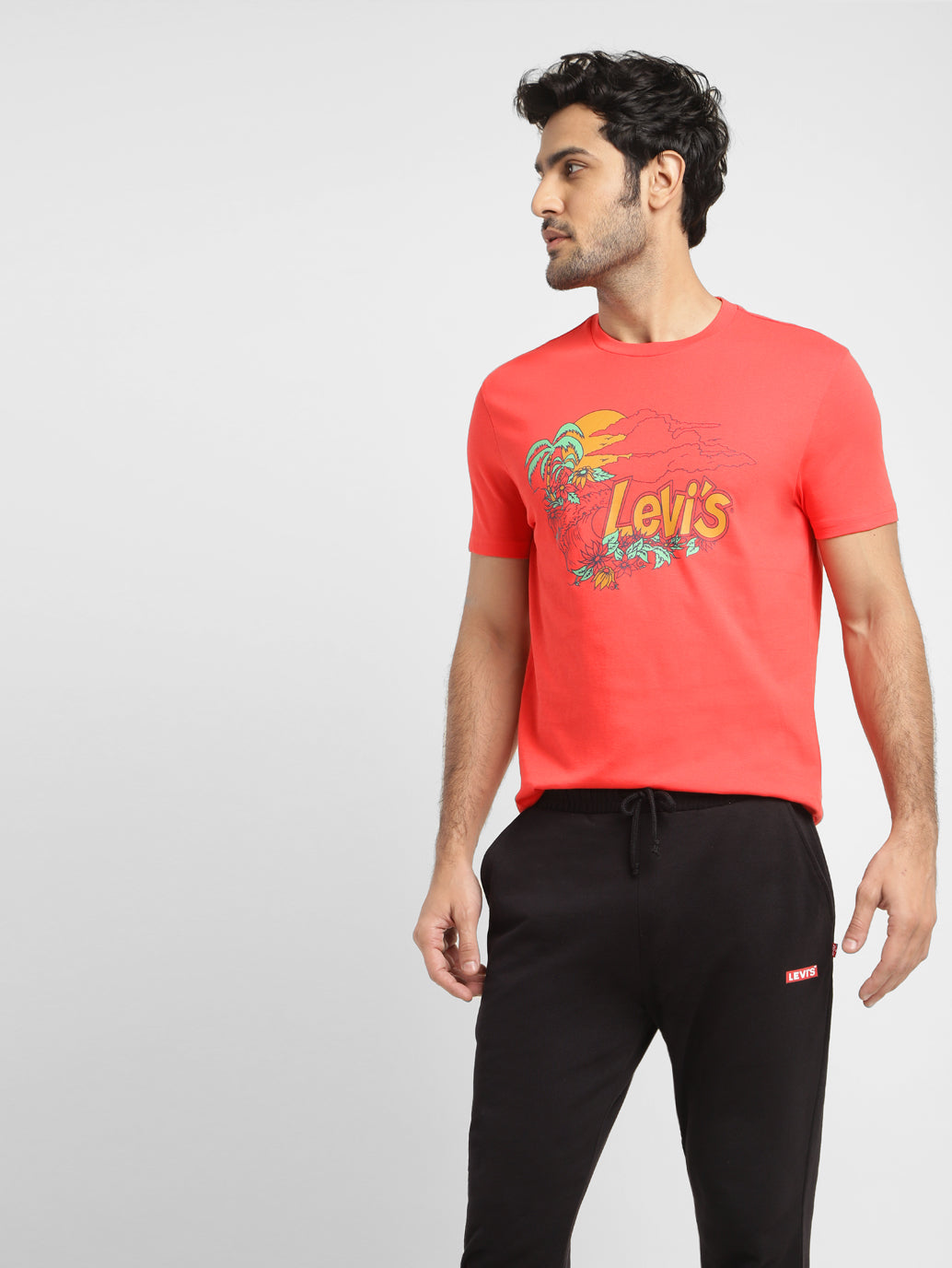 Men's Graphic Print Regular Fit T-shirt - f92927cc-a518-46a4-b41c-98526fdf7a1b View