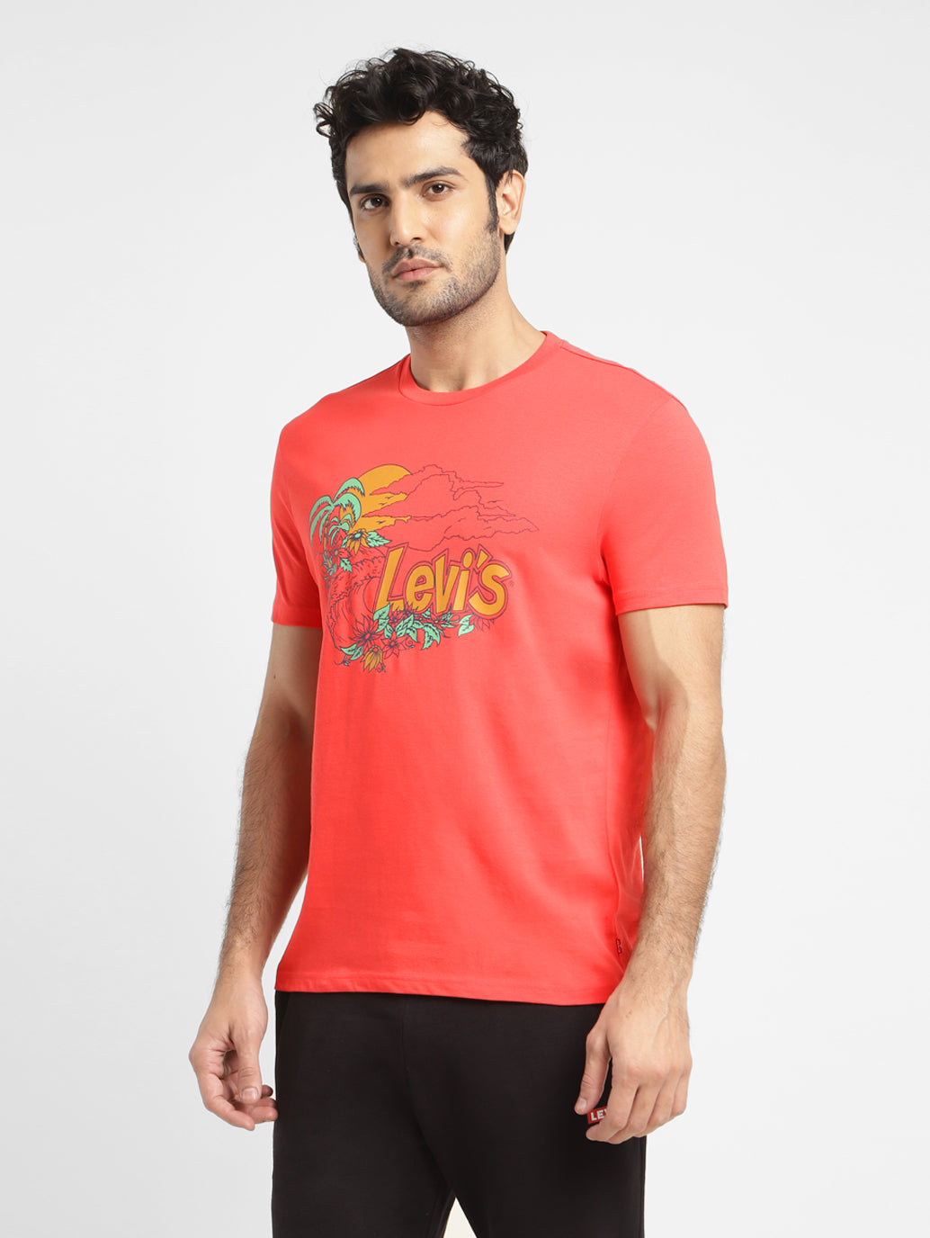 Men's Graphic Print Regular Fit T-shirt - c54a627f-d90a-45ba-87e7-5eadb5f1a051 View