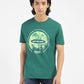 Men's Green Crew Neck T-Shirt - 7b299ded-39a4-4e26-9f9b-59ef614a4623 View