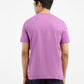 Men's Printed Slim Fit T-shirt Purple - 70bc44d2-a673-4a9b-848c-a6376729f902 View