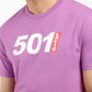 Men's Printed Slim Fit T-shirt Purple - 9b76b844-a6fa-4fab-8cd6-27ab55a1500e View