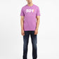 Men's Printed Slim Fit T-shirt Purple - a33bb06f-66b6-40d1-8b63-38540dd68f64 View