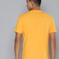 Men's Graphic Print Round Neck T-shirt - Back View