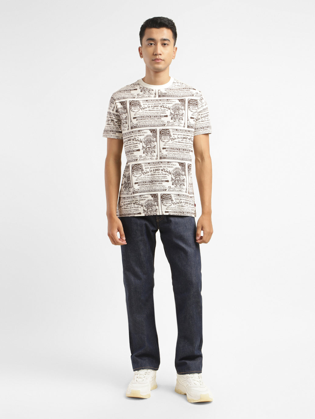 Men's Graphic Print Crew Neck T-shirt - f32c415e-8c3f-4da8-943c-b62d9ef2ecd5 View