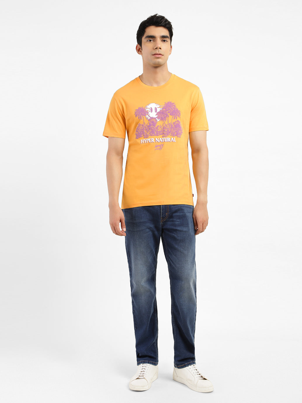 Men's Graphic Printed Regular Fit T-shirt - 33802aa8-271e-4962-ae2a-a2e83f98e228 View