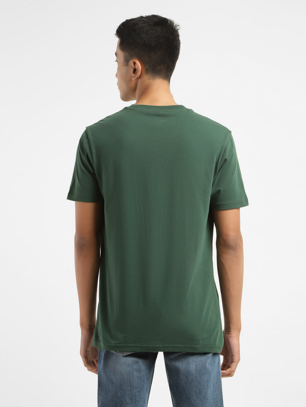 Men's Brand Logo Crew Neck T-shirt - 241ca620-b11d-4df0-9912-252345aecd47 View