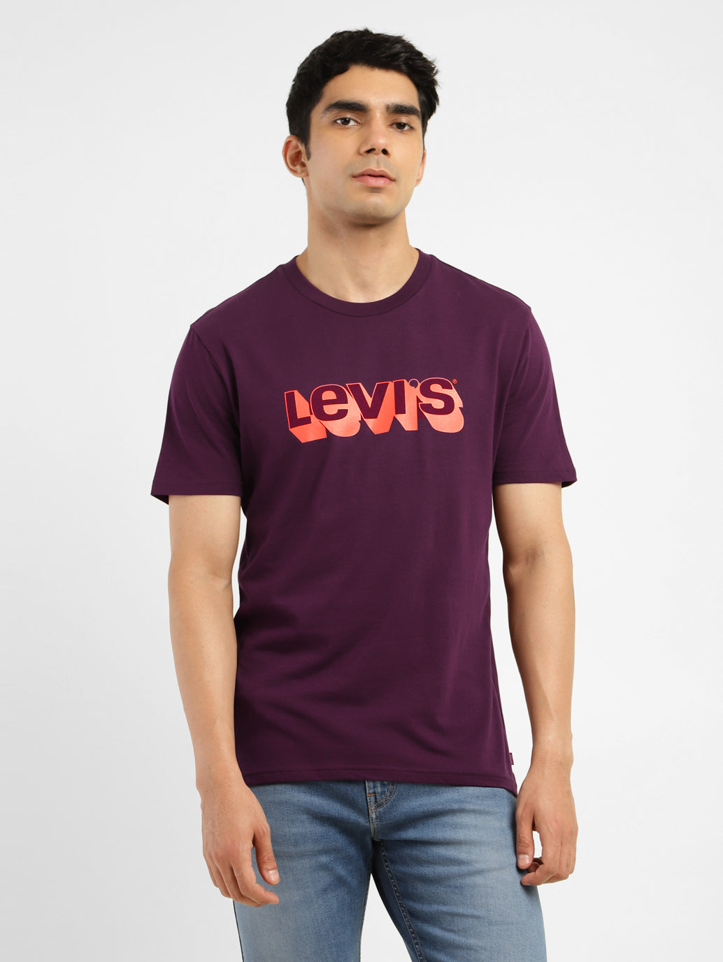 Men's Brand Logo Crew Neck T-shirt - 5c5d7797-e801-40c6-ae4f-da42dab62564 View
