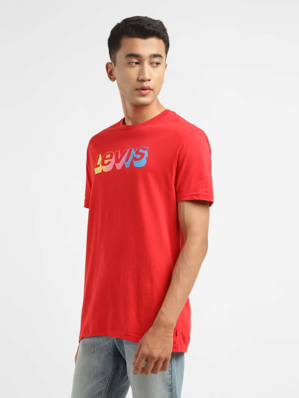 Men's Brand Logo Crew Neck T-shirt - 9b19214d-6ccf-4689-a4e2-0efcd167b5ef View