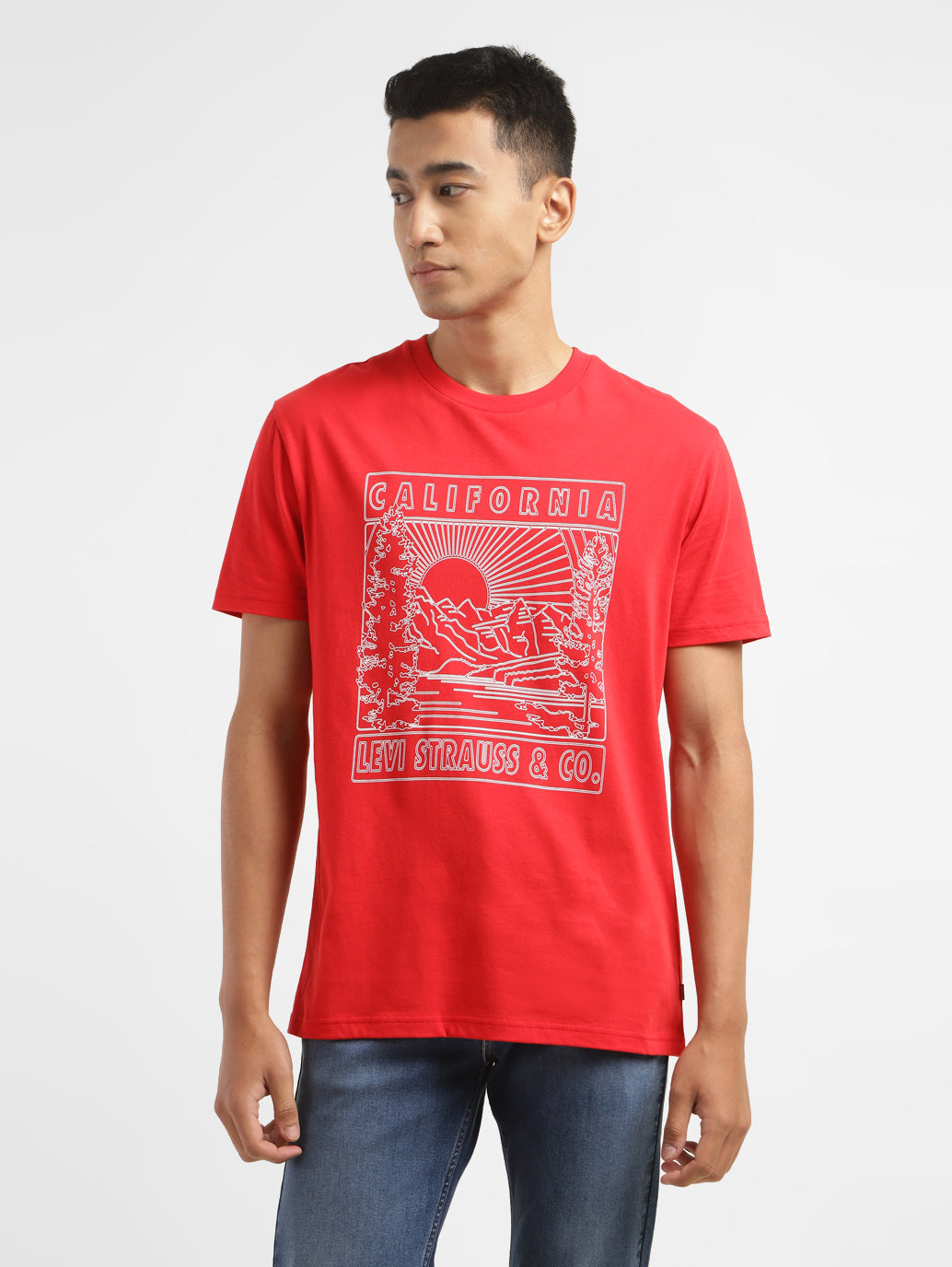 Men's Graphic Print Crew Neck T-shirt - 0cac65d1-45fb-4e29-a694-06ab250192db View