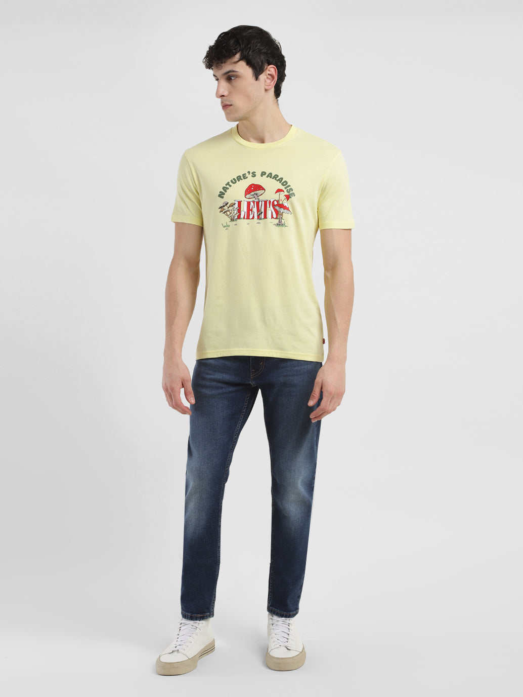 Men's Graphic Print Crew Neck T-shirt - 9cdf32b3-eb64-4ab4-9093-9925ea5ea270 View