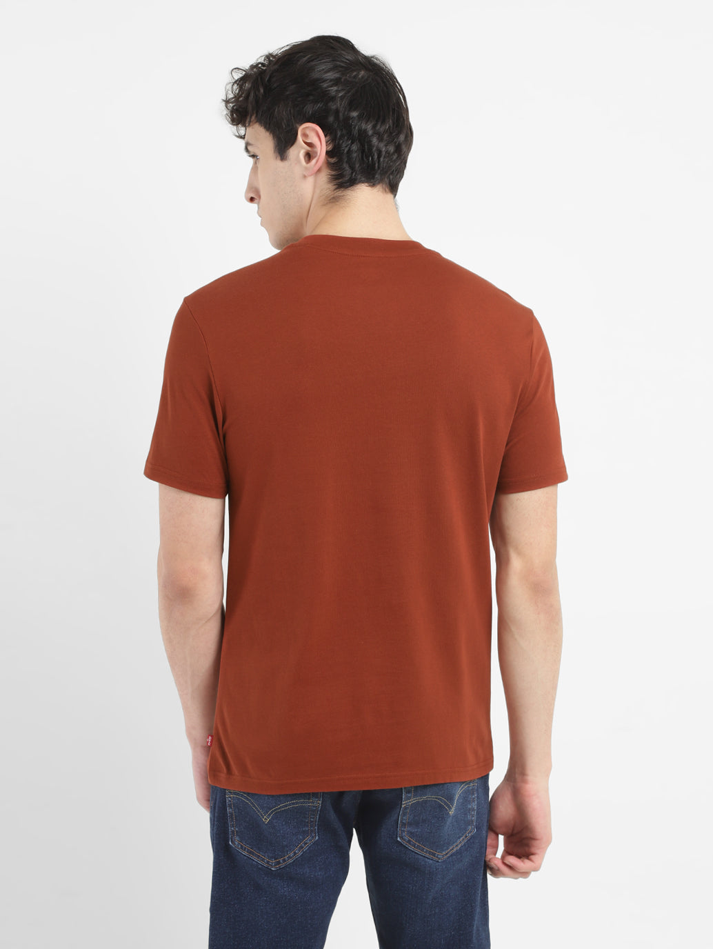 Men's Brand Logo Crew Neck T-Shirt - 39e4c24c-866a-42f9-a7e0-861893b9ec41 View