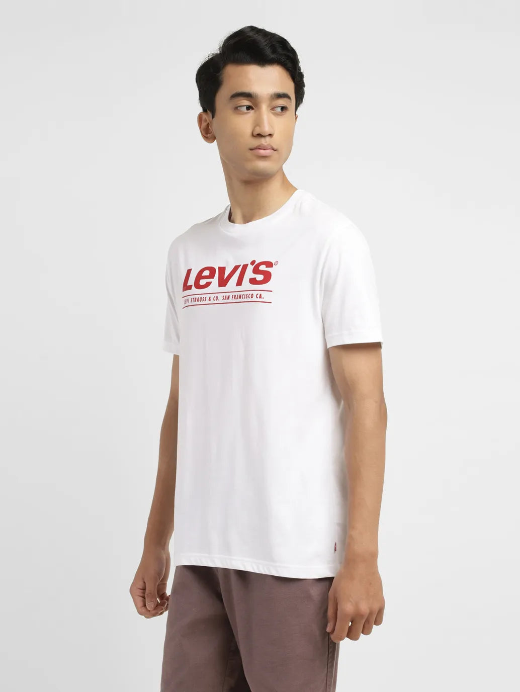 Men's Brand Logo Slim Fit T-shirt - 6d30f9dc-3c52-4778-b3d2-cb4cec8788eb View