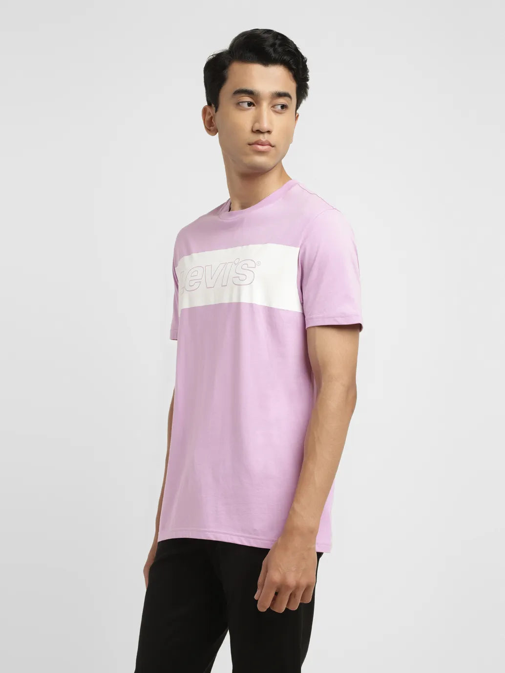 Men's Brand Logo Slim Fit T-shirt - 37a1055d-1103-4c49-845a-3eef48cd47fe View