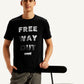 Men's Graphic Print Regular Fit T-Shirt - Styleshot View