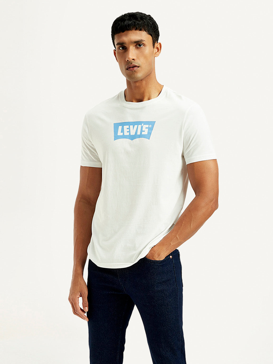 Men's Brand Logo Slim Fit T-Shirt