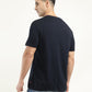 Men's Brand Logo Crew Neck T-Shirt - Back View