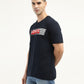 Men's Brand Logo Crew Neck T-Shirt - Side View